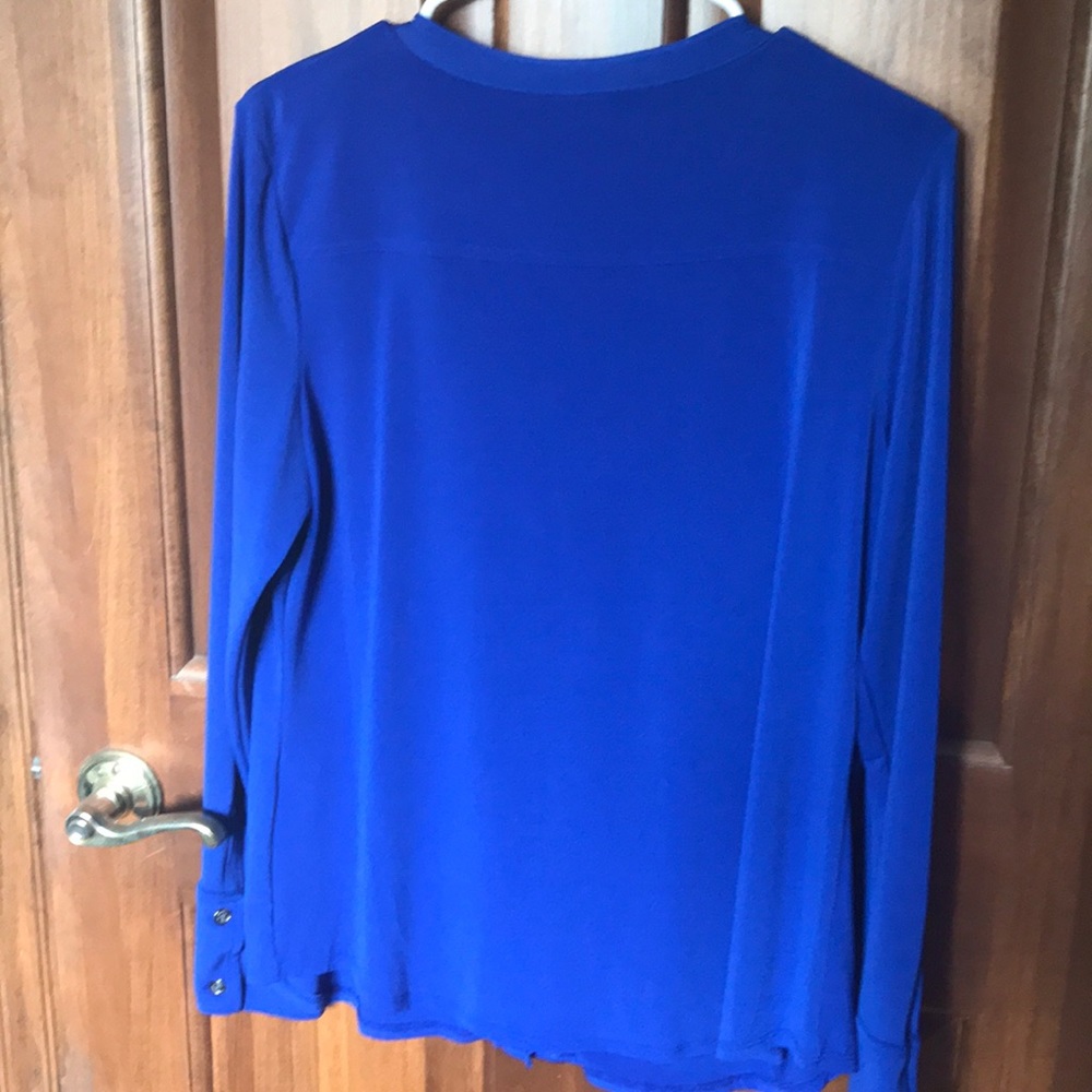 Blue Button Top - image 3